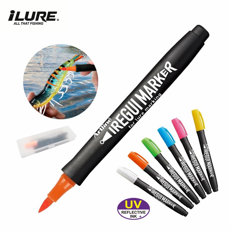 Fishing Lure Making Kit - أداة صيد جديدة: قلم طلاء فلورسنت