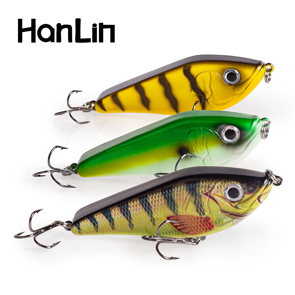 Fishing Lure Jerkbait - طعم صيد سمك المسك 80 مم/15.5