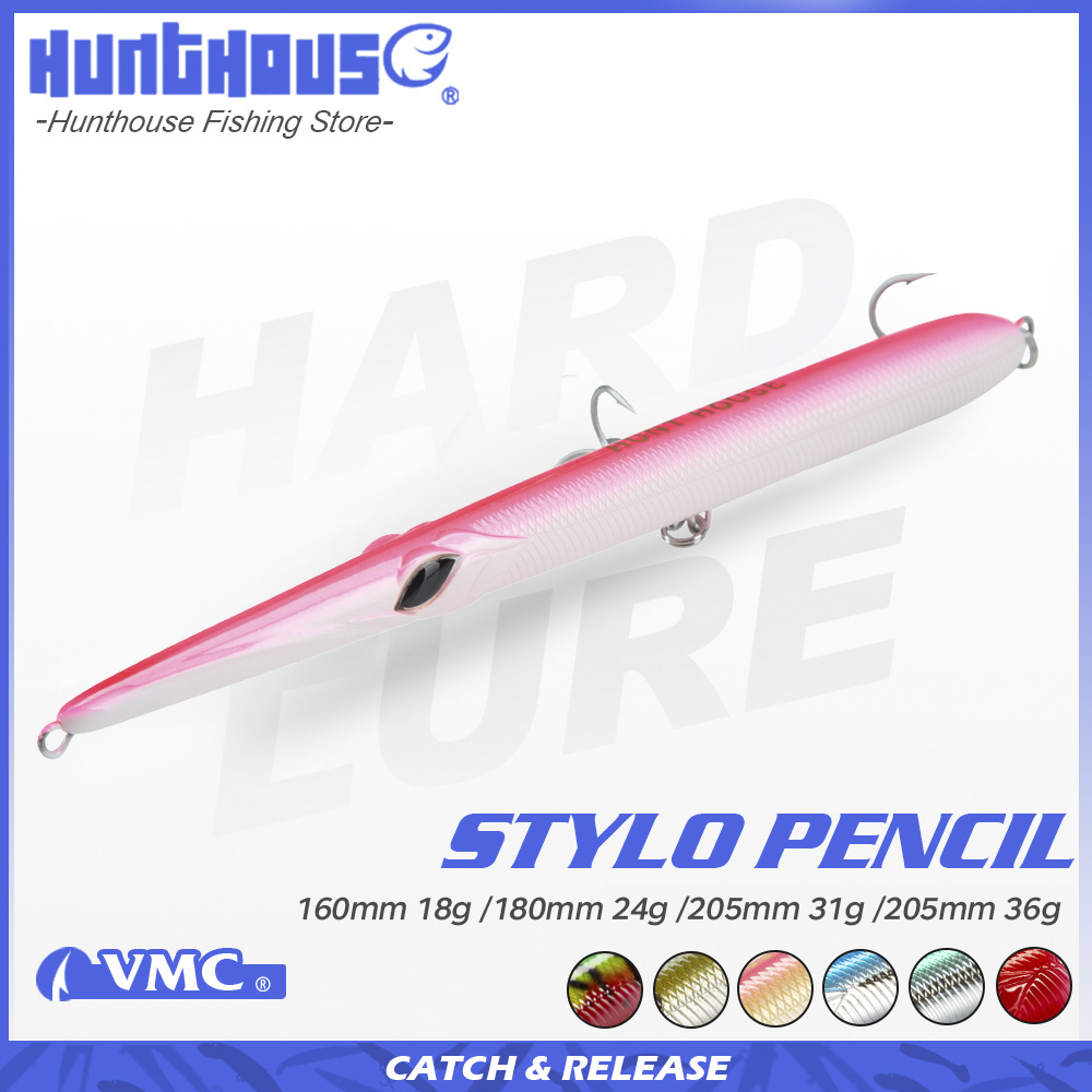 Fishing Lure Topwater - هونت هاوس ستايلو 160/180/205 مم 18/24/31/36