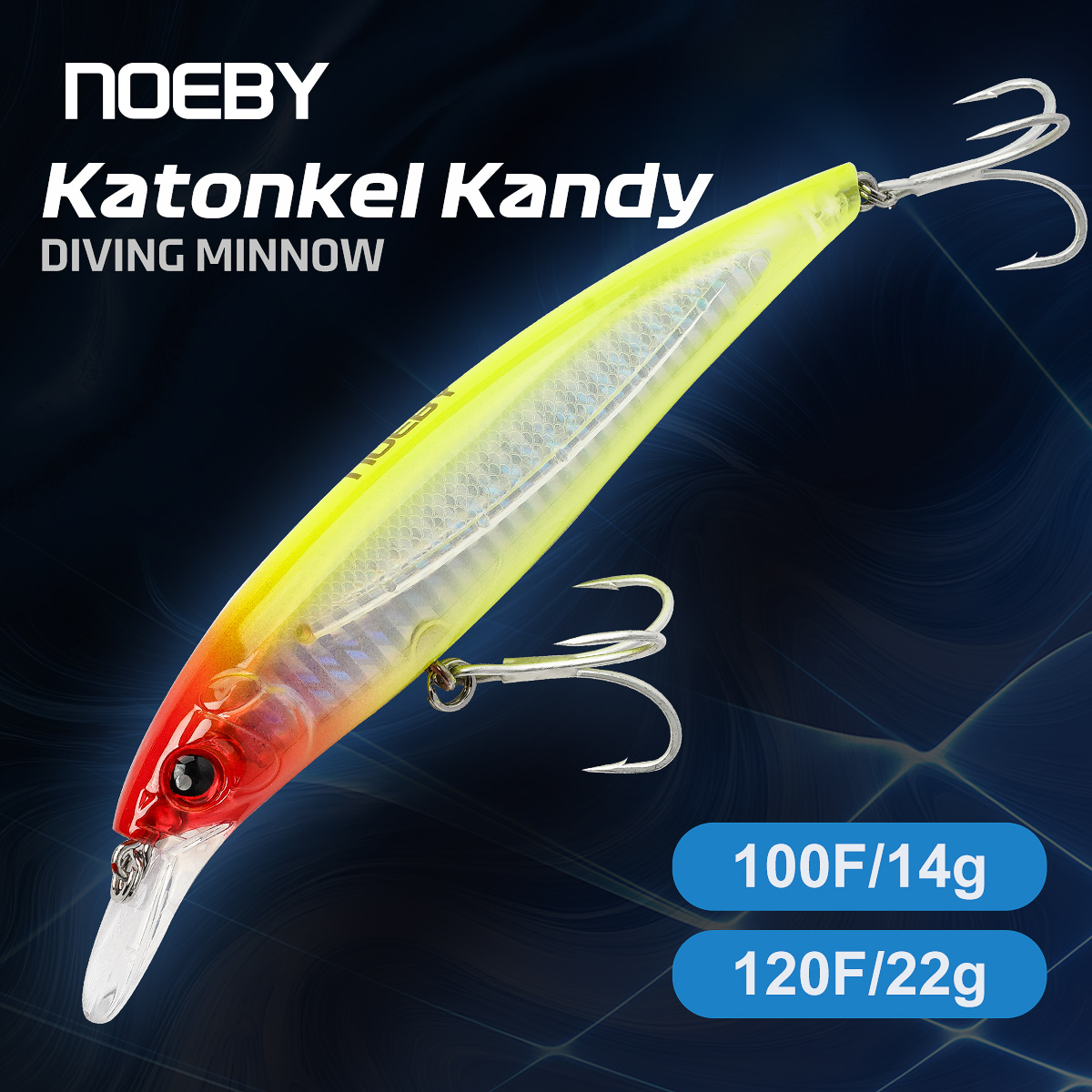 Fishing Lure Jerkbait - طعم صيد السمك NOEBY Minnow بطول