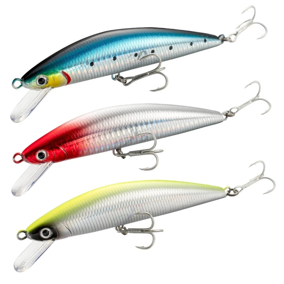Fishing Lure Jerkbait - طعم صيد يغرق أسماك البلمة 13