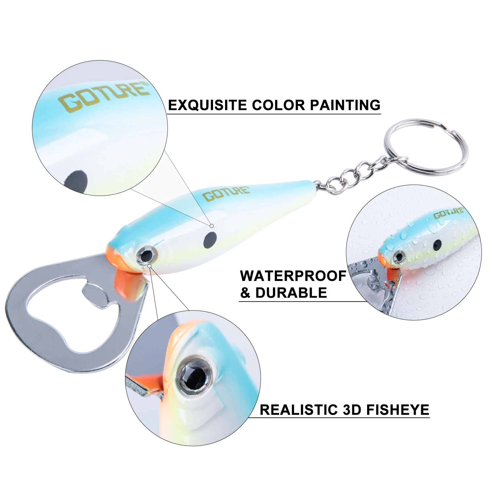 Goture 1 قطعة الصيد إغراء فتاح - مراجعة Fishing Lure Making Kit وسعره