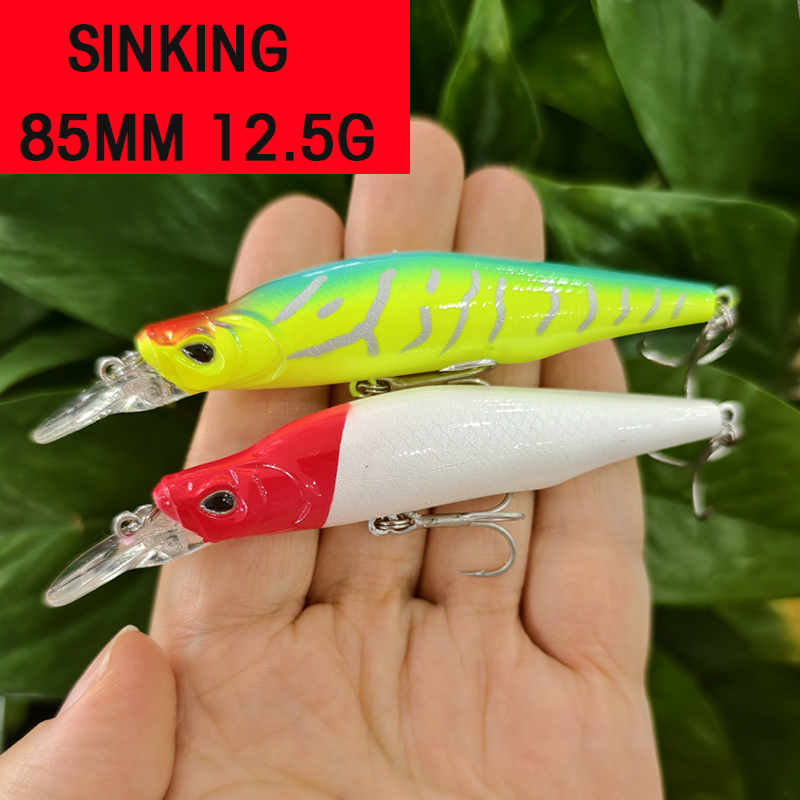 طُعم صيد السمك الغاطس من نوع م - مراجعة Fishing Lure Jerkbait وسعره