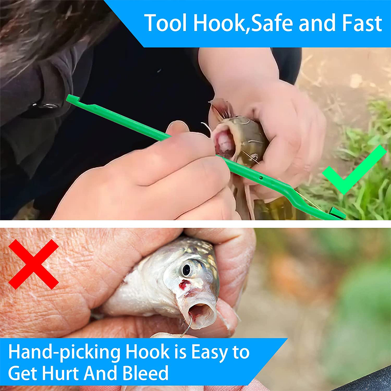 5 قطع عصا إزالة الخطافات المضا - مراجعة Fishing Lure Accessories وسعره