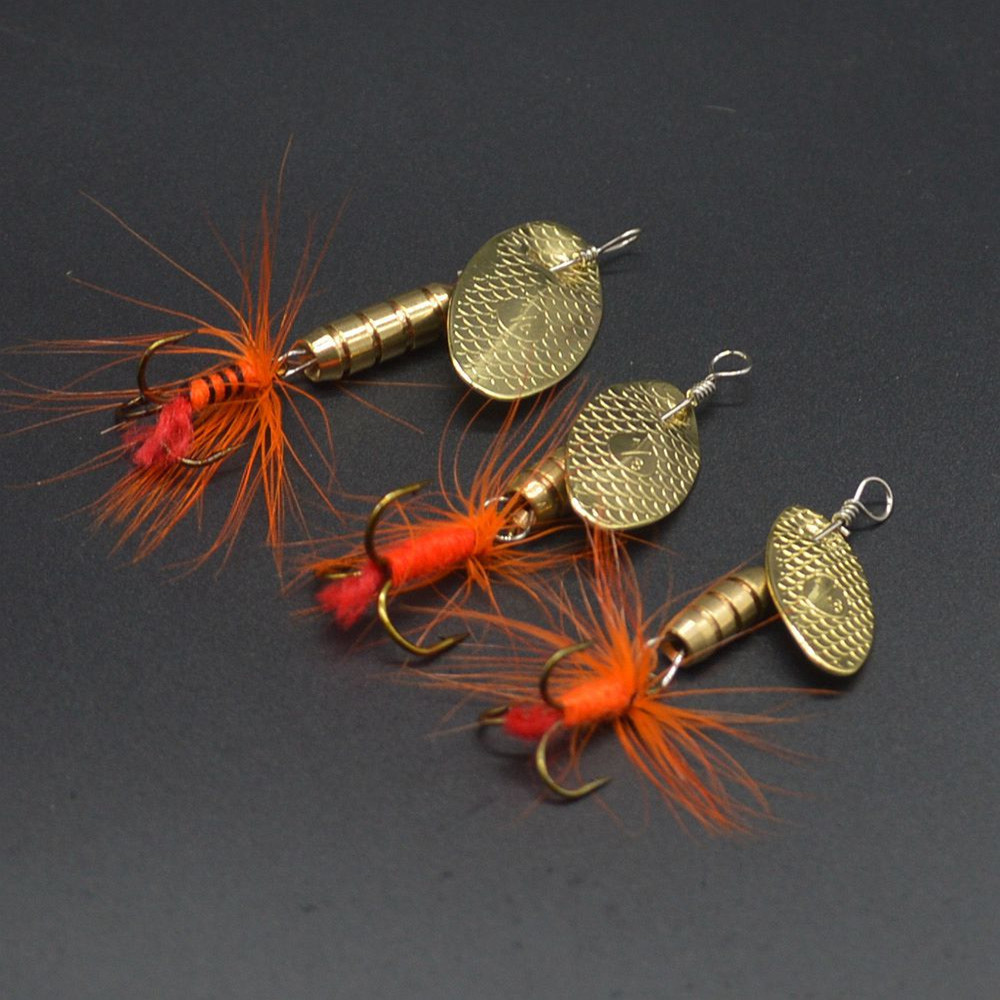الصيد إغراء سبينر الطعم مجمع ا - مراجعة Fishing Lure Buzzbait وسعره