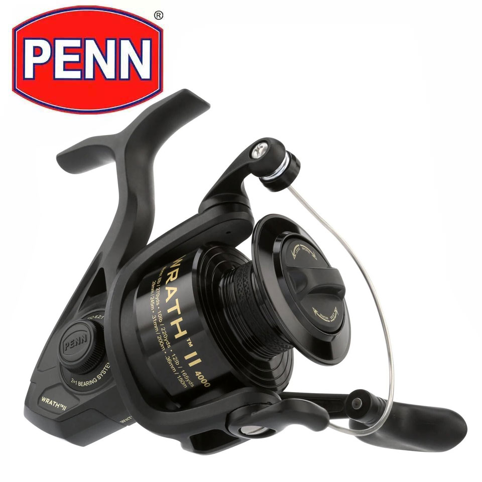 بكرة دوارة PENN WRATH II 2500- - مراجعة Daiwa Reel Bg وسعره