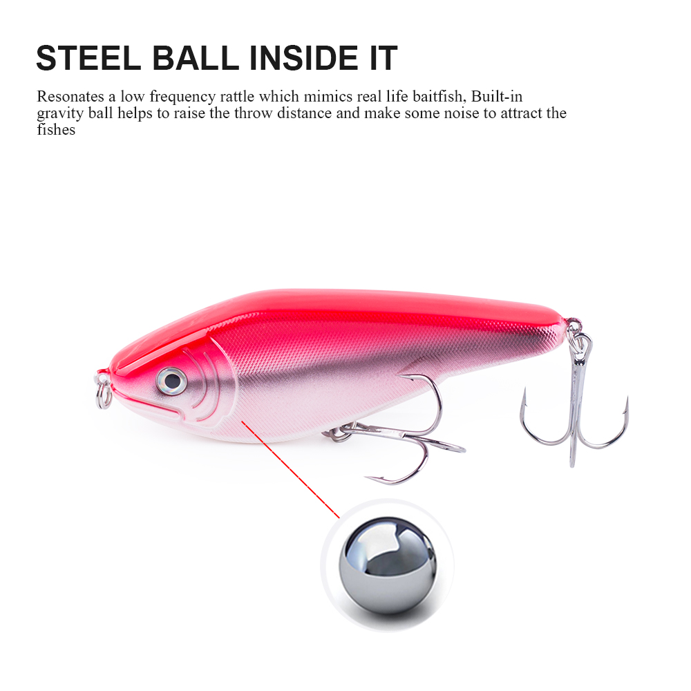 طعم صيد هانلين الجديد جلايد جي - مراجعة Fishing Lure Jerkbait وسعره