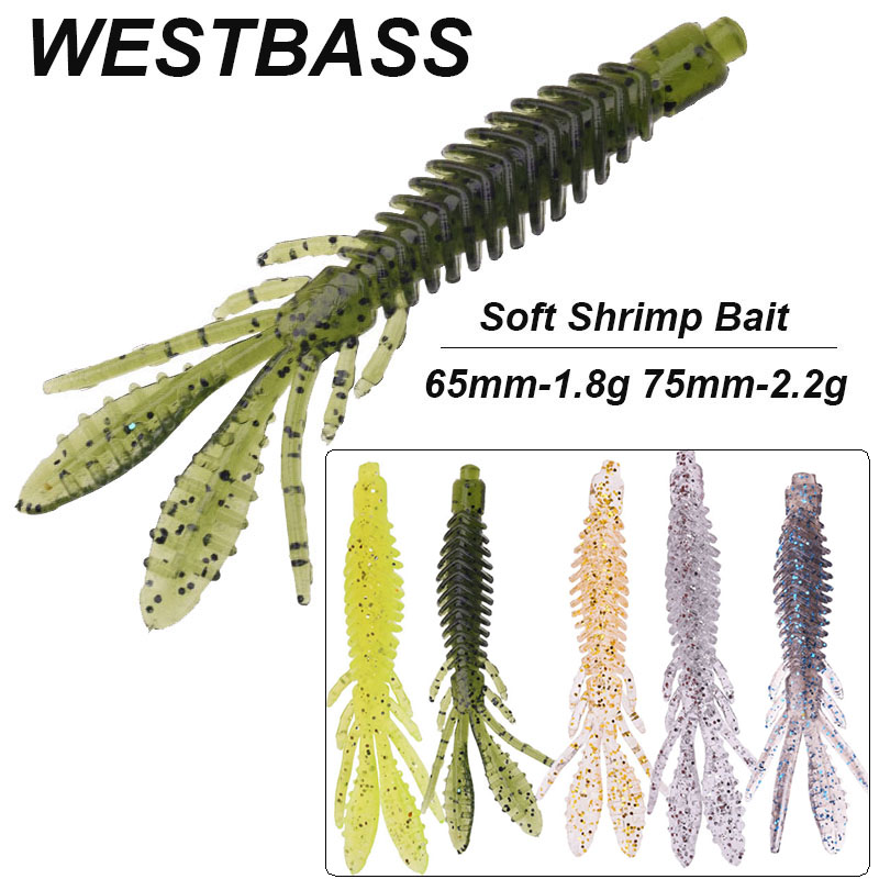 ويستباس 5 قطعة لينة الطعوم الي - مراجعة Fishing Lure Spinnerbait وسعره