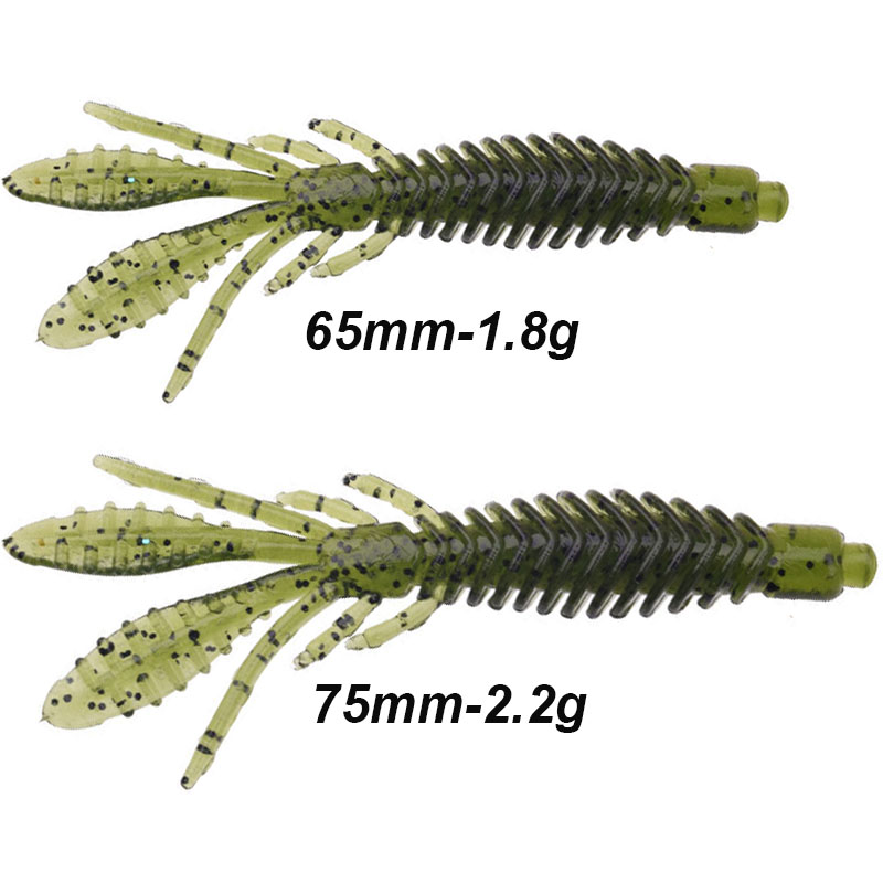 ويستباس 5 قطعة لينة الطعوم الي - مراجعة Fishing Lure Spinnerbait وسعره