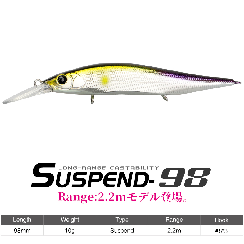TSURINOYA تعليق البلمة Jerkbai - مراجعة Fishing Lure Jerkbait وسعره