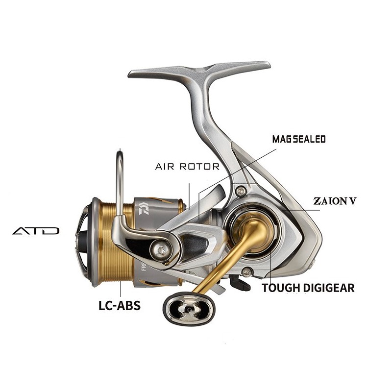دايوا 21 فريمز LT بكرة صيد دوا - مراجعة Daiwa Reel Bg وسعره