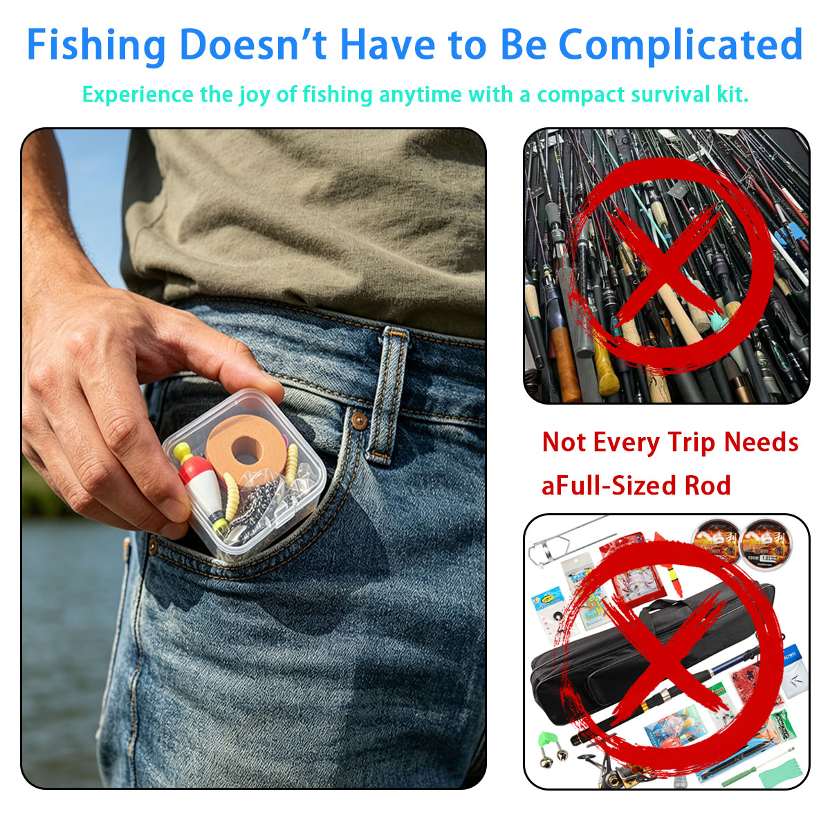 مجموعة أدوات صيد السمك المحمول - مراجعة Fishing Lure Box وسعره