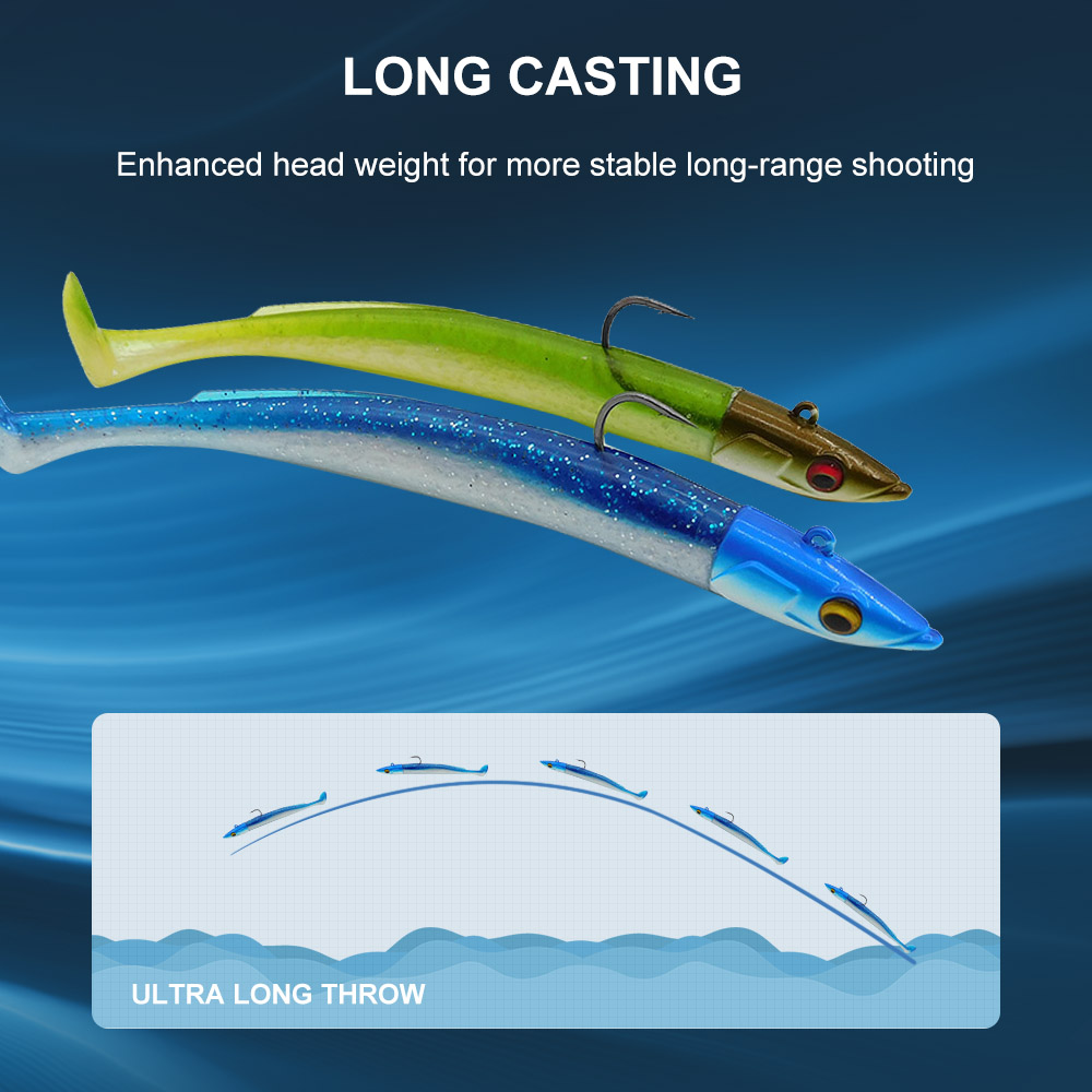 ESFISHING طعم صيد ناعم، طعم سب - مراجعة Fishing Lure Spinnerbait وسعره