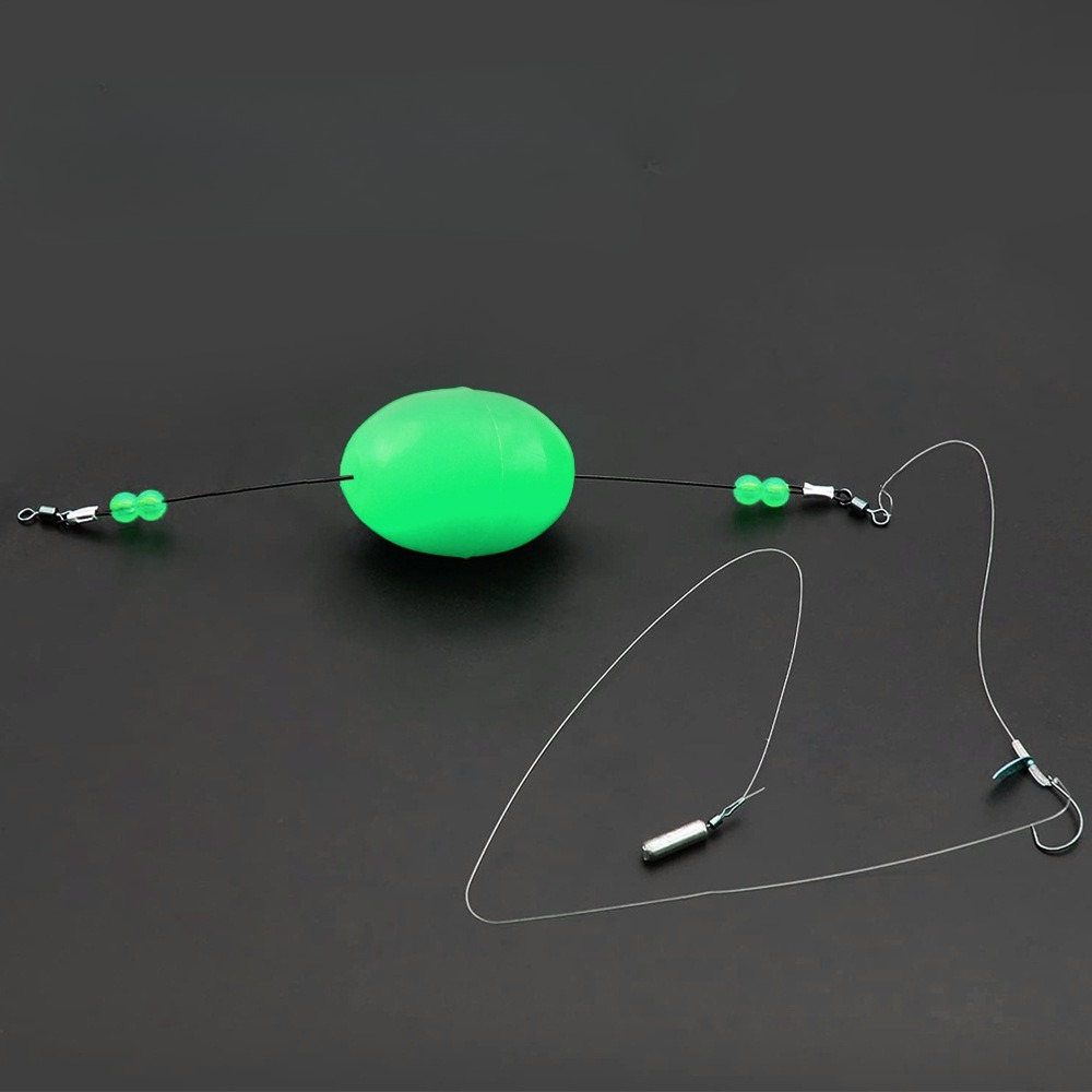 خرز صيد مضيء بيضاوي الشكل، سدا - مراجعة Fishing Lure Making Kit وسعره