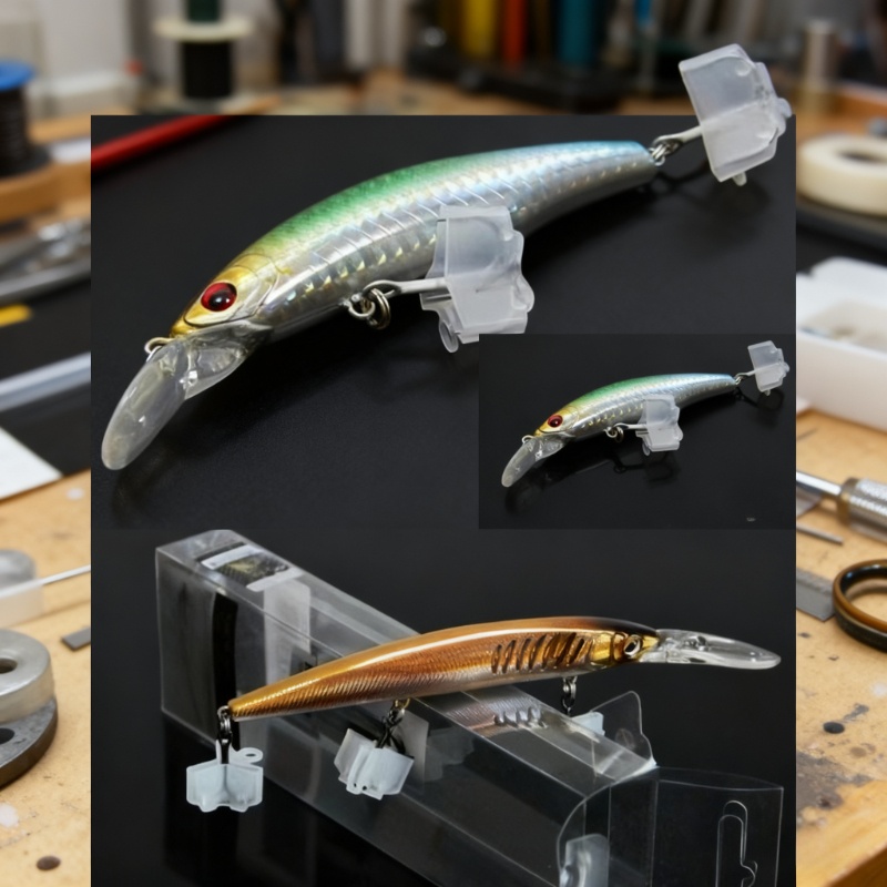 195 قطعة من واقيات الخطاف الثل - مراجعة Fishing Lure Accessories وسعره