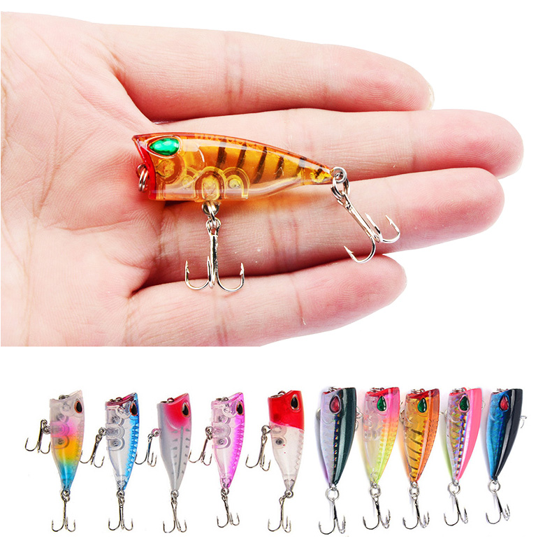 YUCONG 1 قطعة بوبر صغير الصيد  - مراجعة Fishing Lure Topwater وسعره