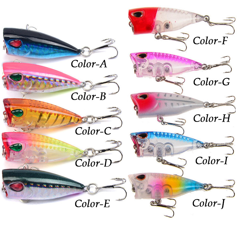 YUCONG 1 قطعة بوبر صغير الصيد  - مراجعة Fishing Lure Topwater وسعره