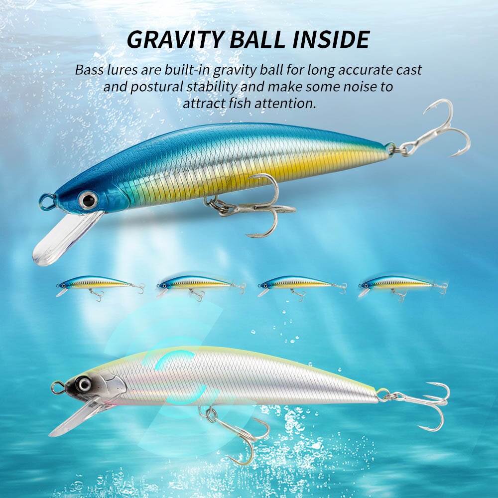 طعم صيد يغرق أسماك البلمة 13 5 - مراجعة Fishing Lure Jerkbait وسعره