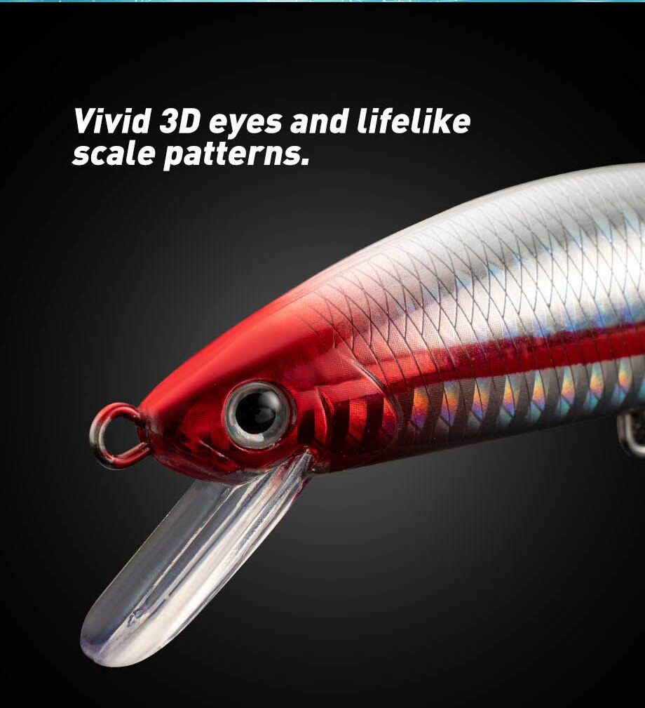طعم صيد يغرق أسماك البلمة 13 5 - مراجعة Fishing Lure Jerkbait وسعره