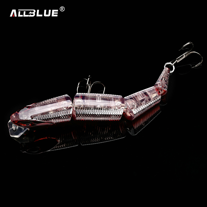 ALLBLUE المهنية صوتها سويم 70  - مراجعة Fishing Lure Jerkbait وسعره