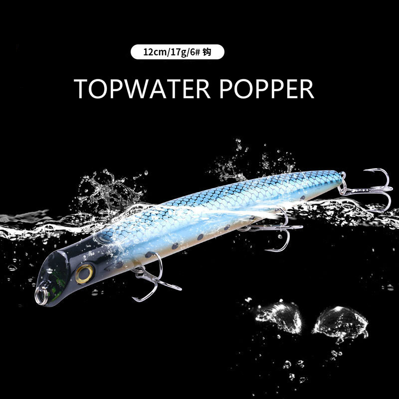 جديد بوبر الصيد إغراء 2021 الأ - مراجعة Fishing Lure Topwater وسعره